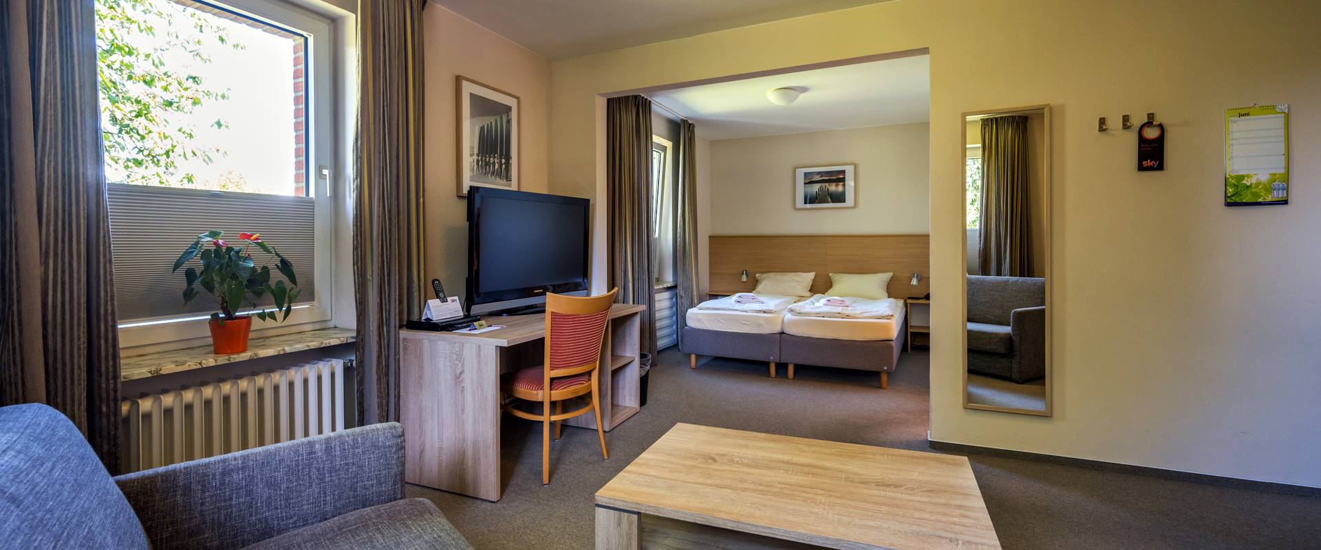 Gemütliche Zimmer im Hotel Catharinenberg